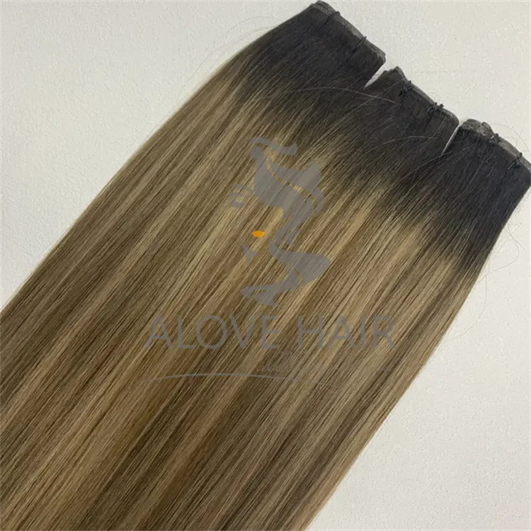 Genius weft hair revolution-From invisible to incredible-V